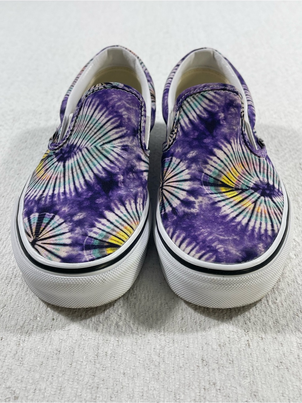 VANS Slip-On Tie-Dye Canvas Low Top Sneakers. Men-5.5/Women-7.0. SKU#0624